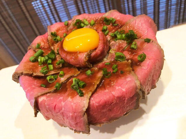 ローストビーフ丼