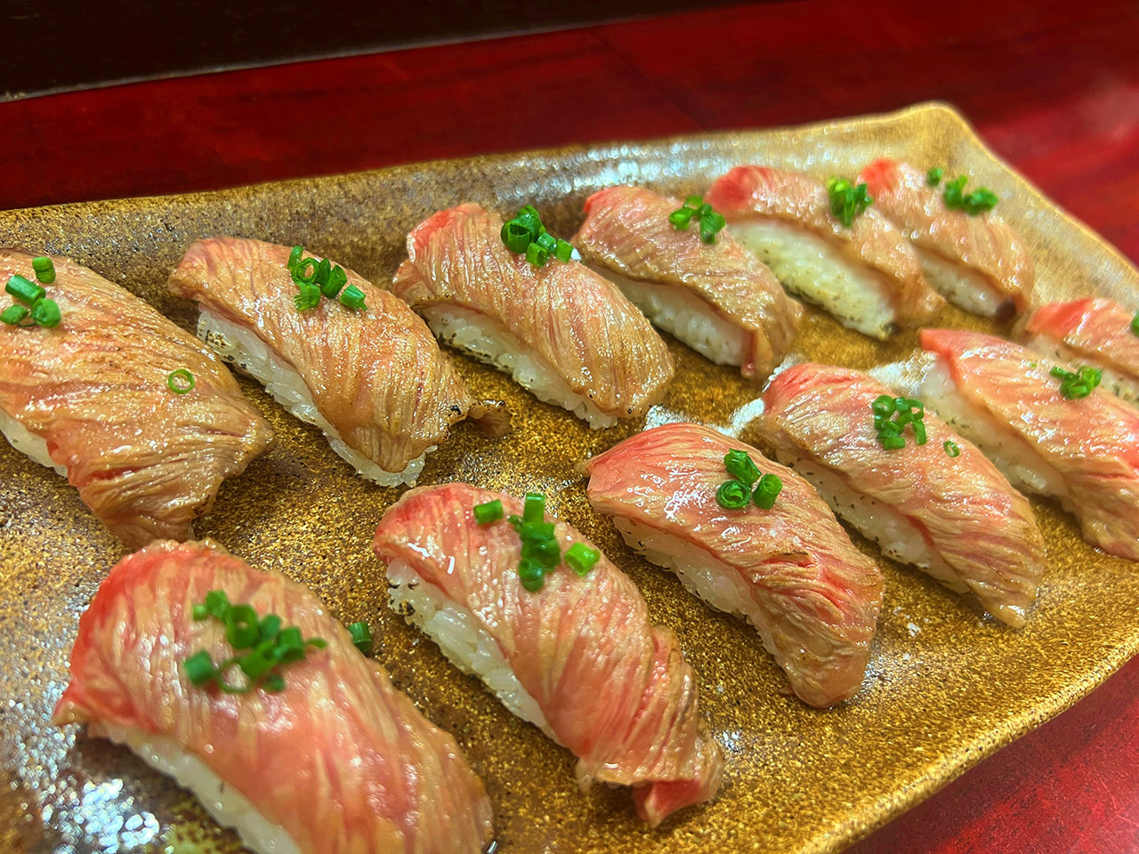 和牛肉寿司　6人前